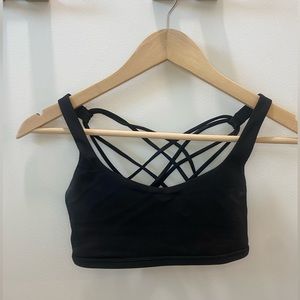 Lululemon Black Sports Bra
